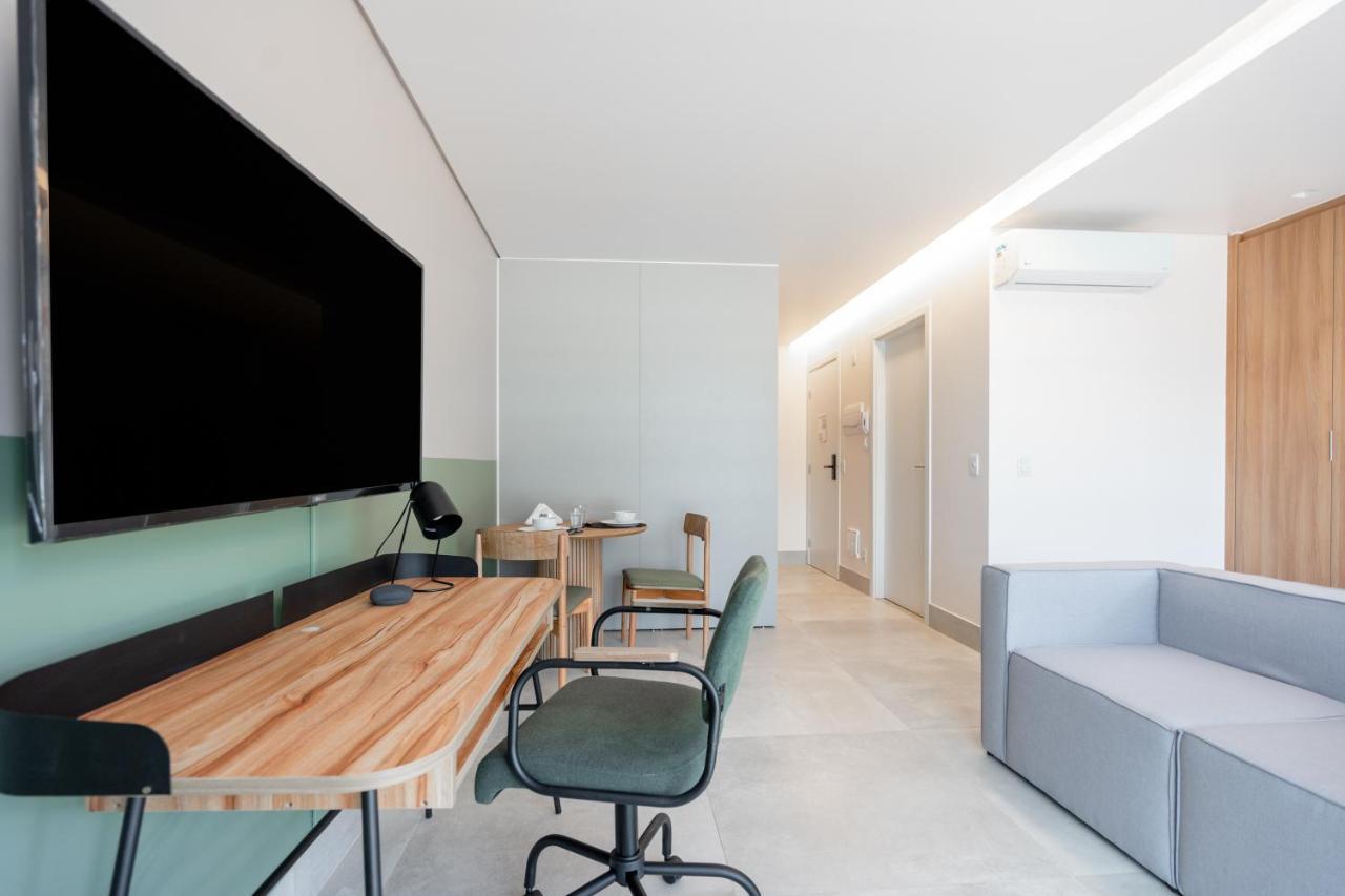 Apartamento Studio Lindo Em Predio C/ Estacionamento E Lavanderia - Noroeste *