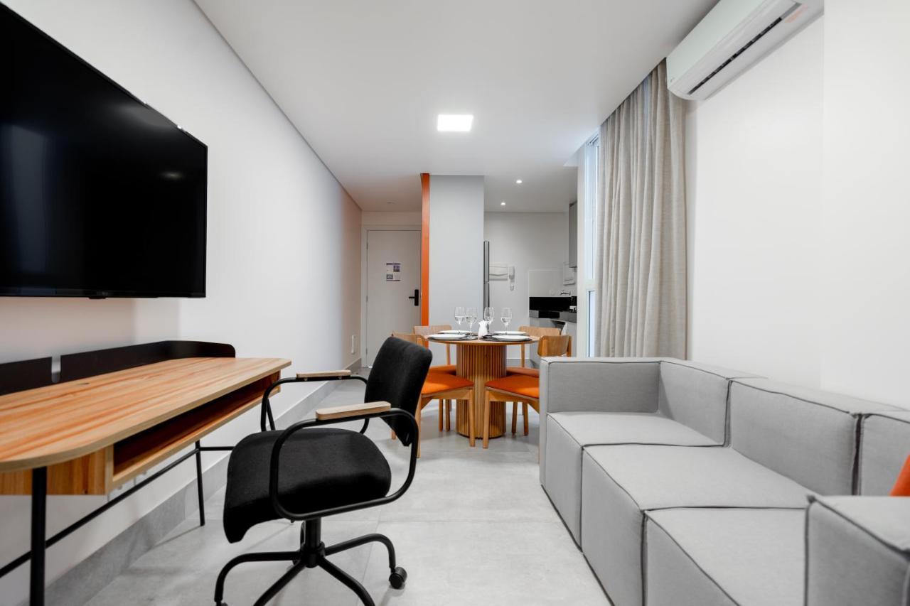 Studio Lindo Em Predio C/ Estacionamento E Lavanderia - Noroeste Apartamento